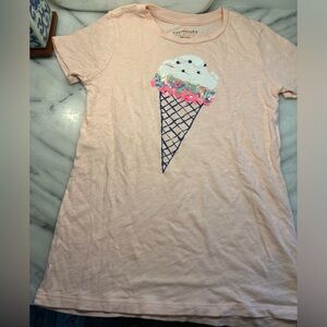 Crewcuts XL Ice Cream tee shirt by J CREW size 12-14 Girls: so Cute!
